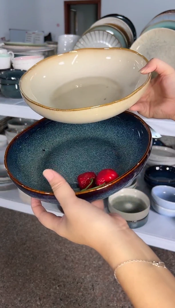 陶瓷外贸尾货瑕疵满20包邮特价孤品清仓X 2深盘