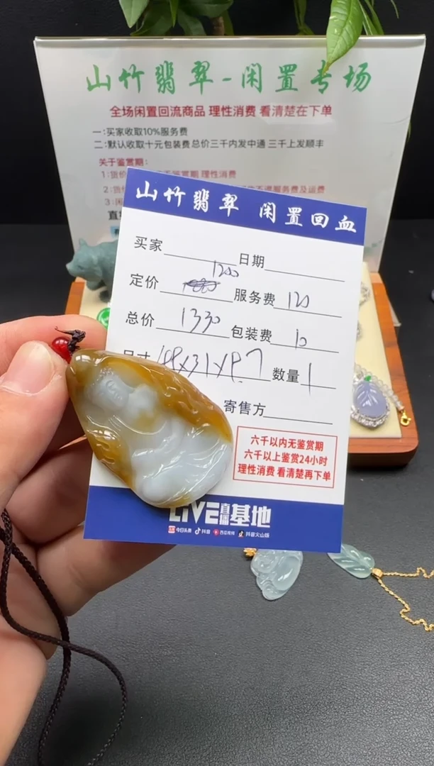 颈饰未镶嵌翡翠3002404