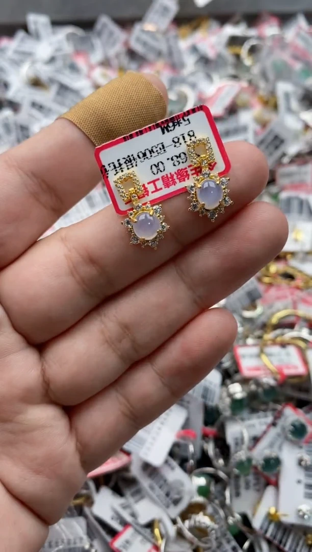 【闪购商品】翡翠戒指银S925镶嵌111111----4