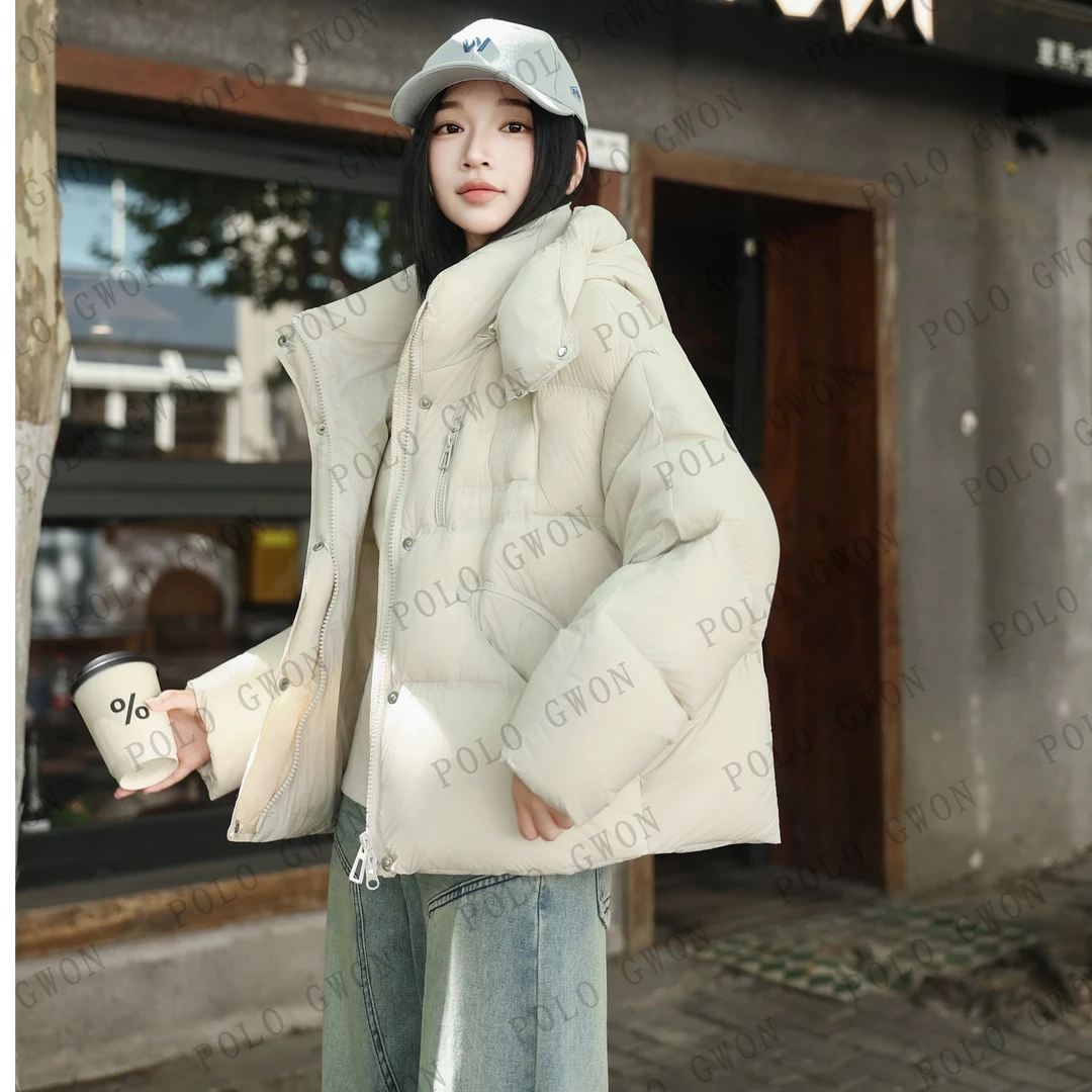 假一赔三新国标90%白鸭绒+可溯源安心绒羽绒服女云朵泡芙款8710