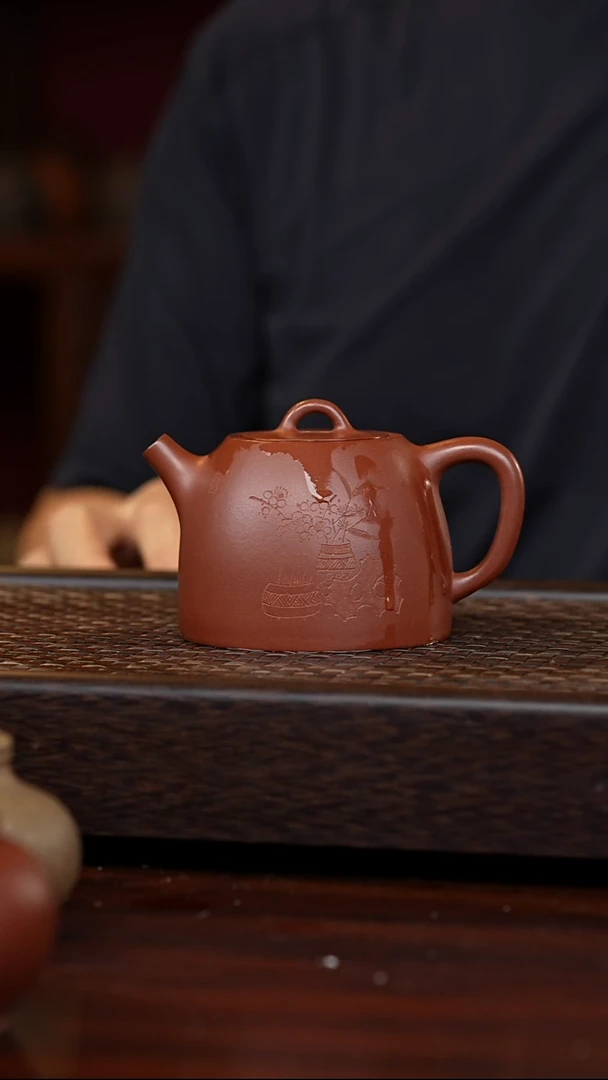 茶壶紫砂丹壶溢香紫砂壶250毫升