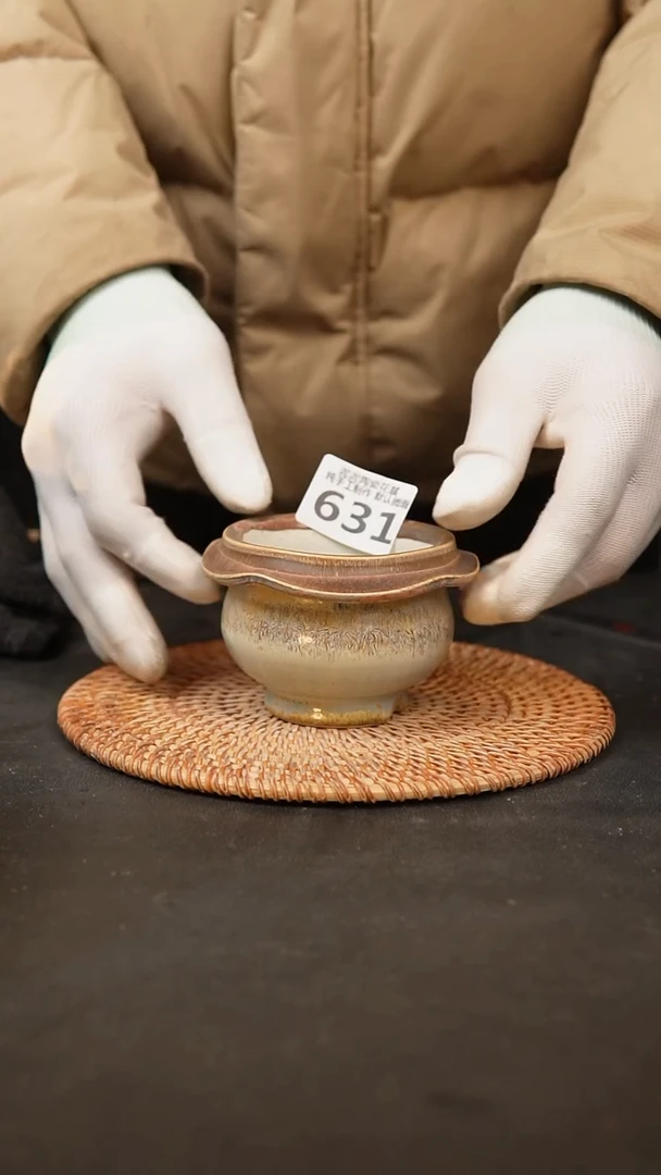 【闪购商品】瓷片631泥泥手工花盆