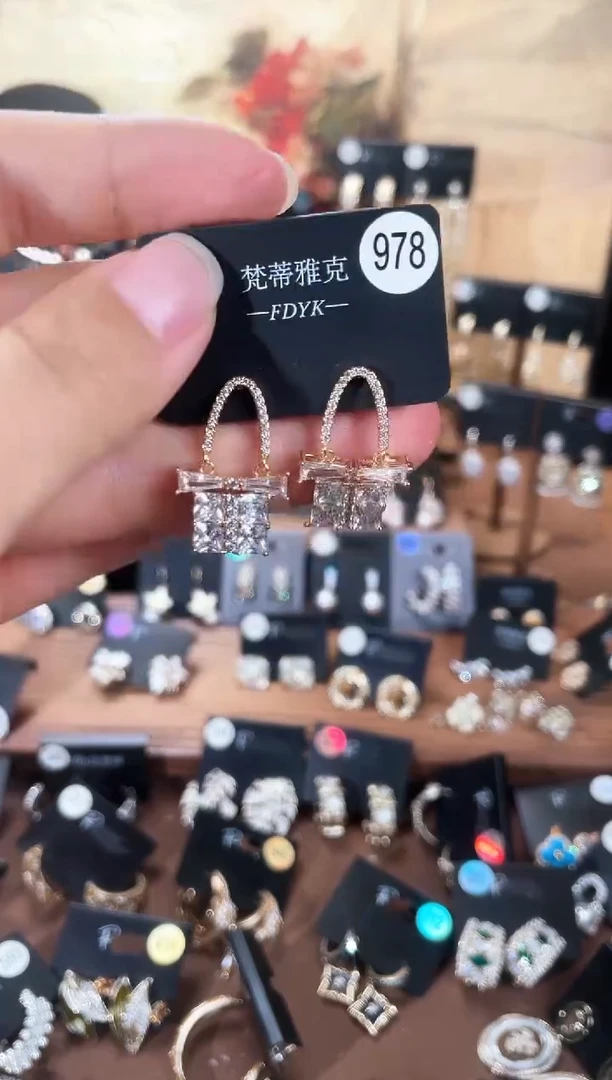 合金925银锆石梵978
