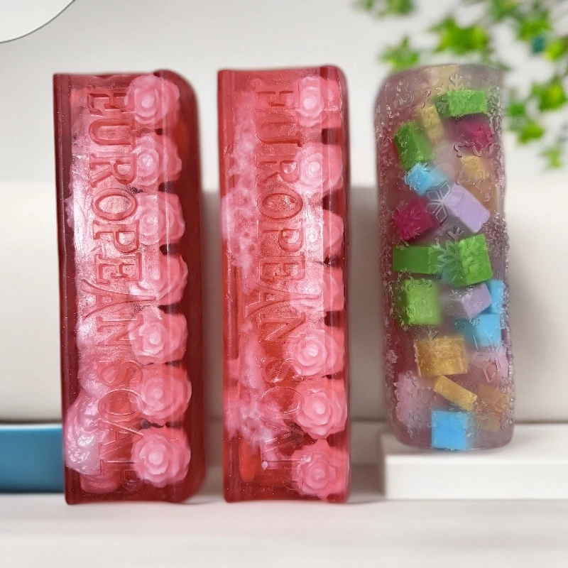 高端真爱玫瑰精油皂深度补水保湿手工皂洁面润肤香水皂持久留香