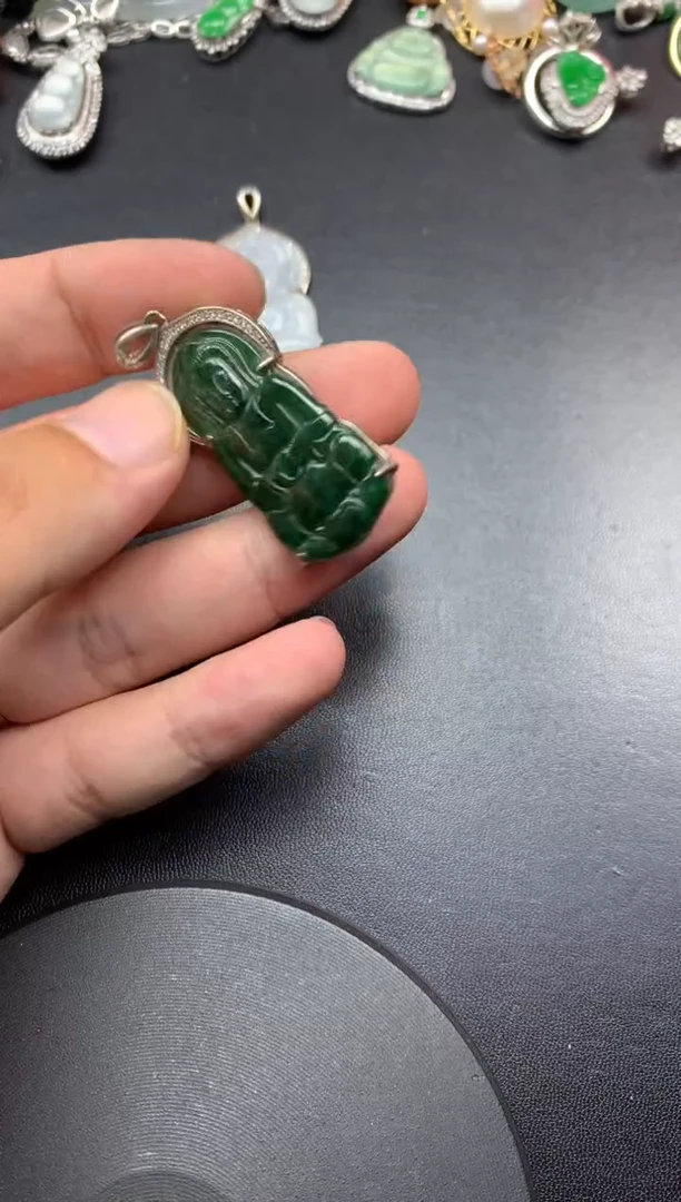 颈饰未镶嵌翡翠自营