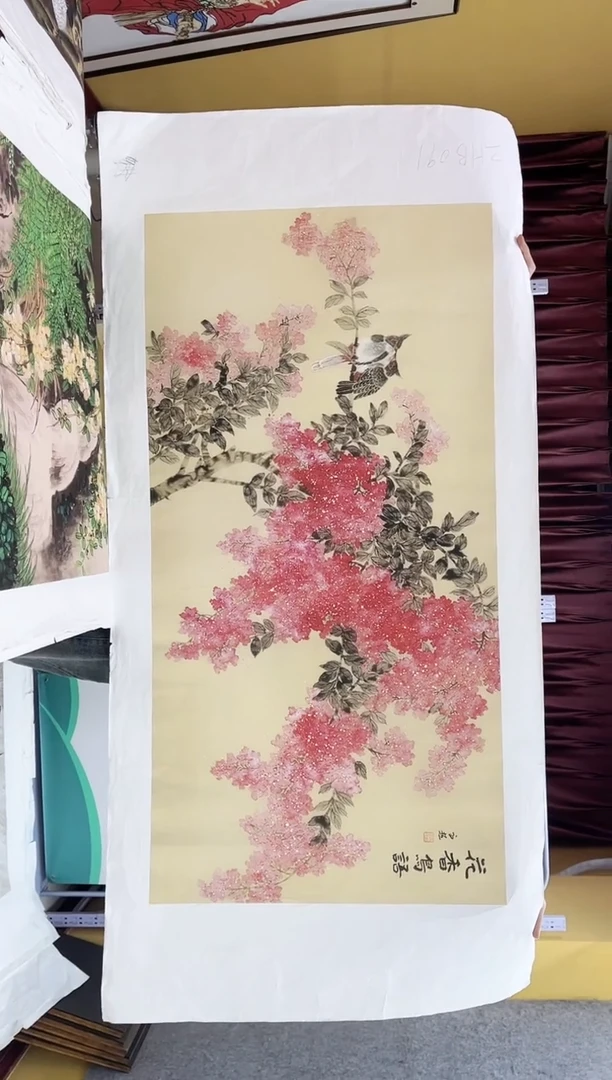 国画九霄甄选国画作品zhb091