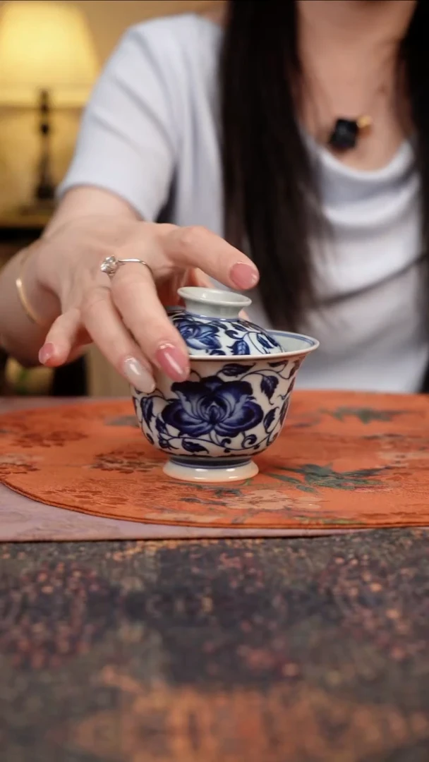 杯景德镇陶瓷杯碗柴烧多人