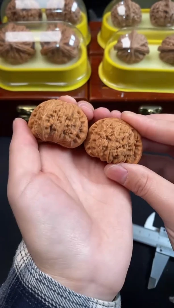 把件文玩核桃白狮子39尺F918