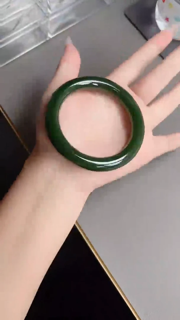 未镶嵌手镯和田玉78-2-54