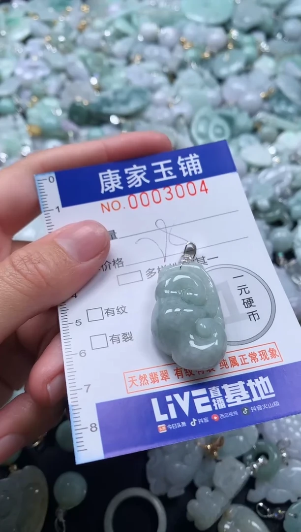 颈饰未镶嵌翡翠3004