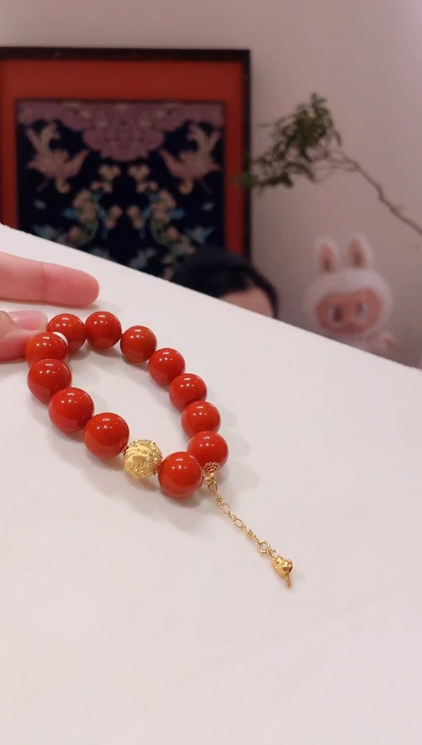未镶嵌手串南红玛瑙南红