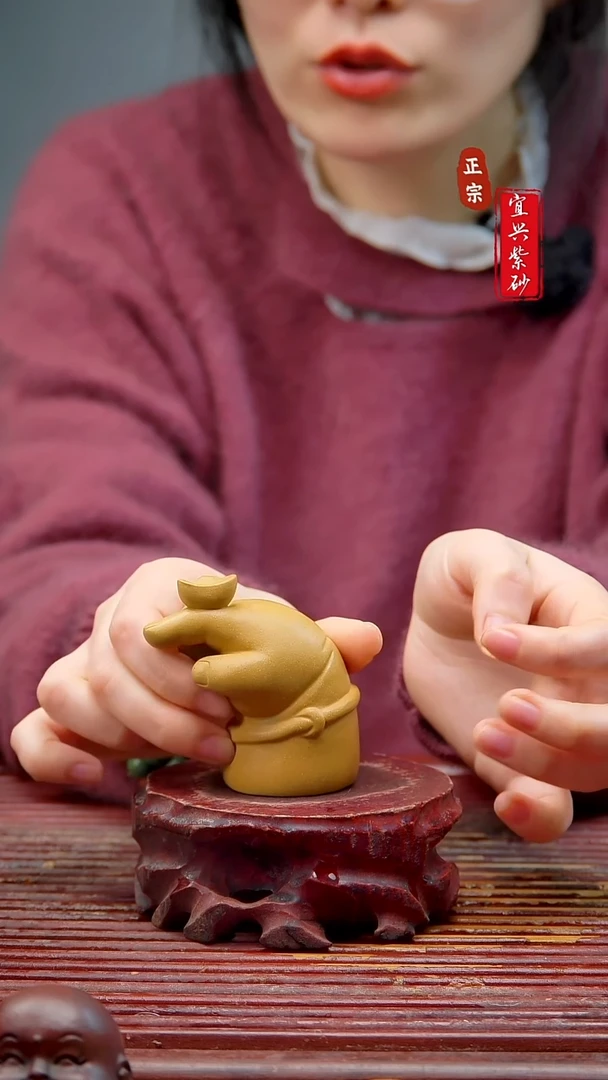 紫砂宜兴紫砂摆件