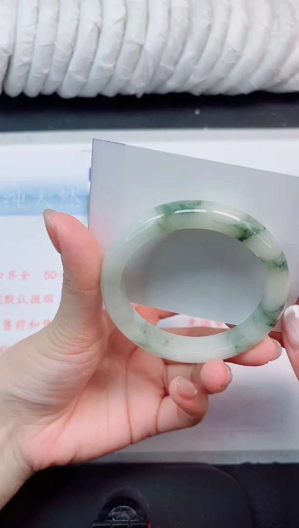 【闪购商品】石英质玉手镯未镶嵌134#54.3