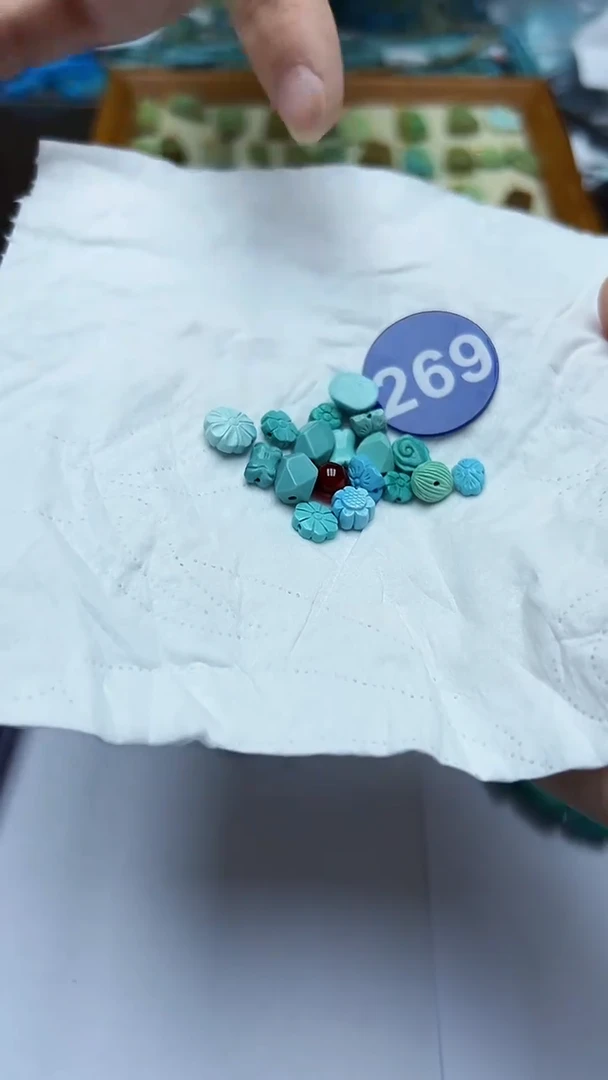 玛瑙/玉髓珠子未镶嵌269