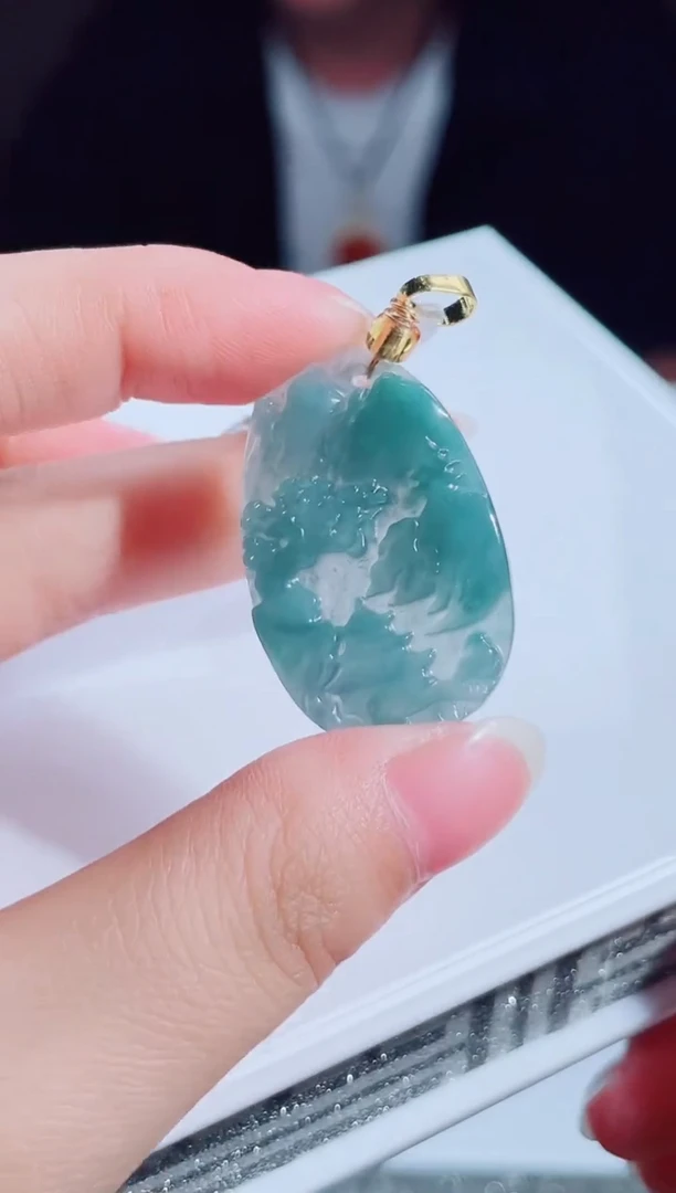 颈饰未镶嵌翡翠翡翠多样性发其一