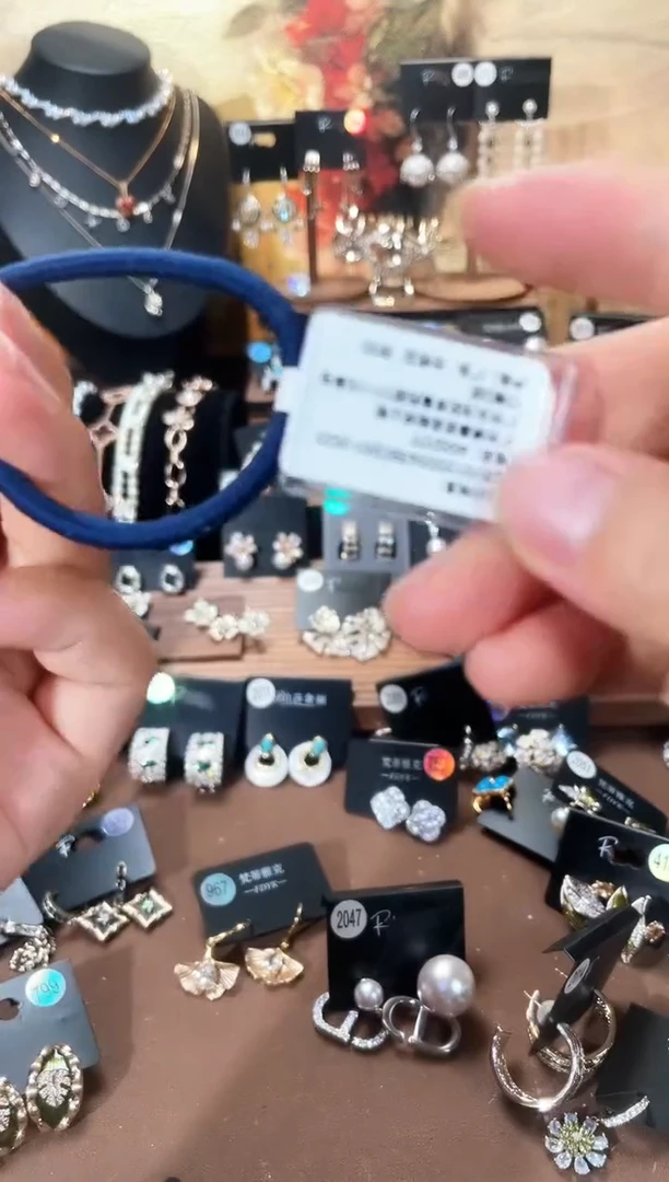 合金925银锆石8096