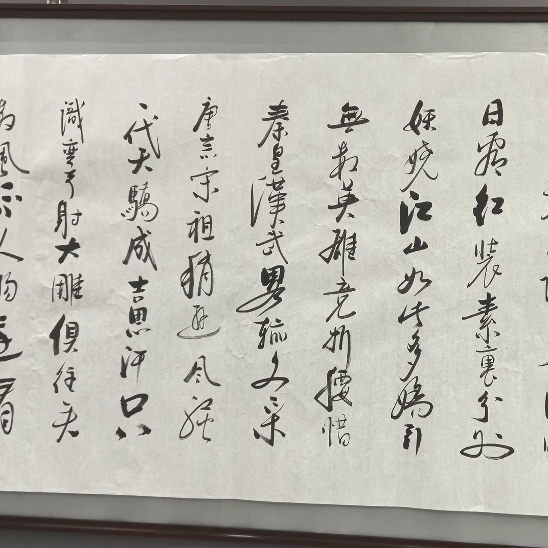 戴总专属——刘勇老师书法作品（雪）