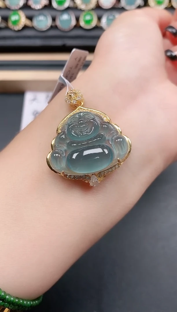 翡翠戒指银S925镶嵌11111