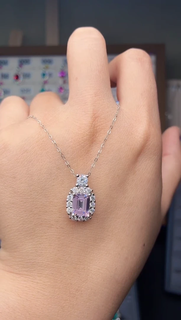 无925银无品牌 925银 轻奢女神款樱花粉色系