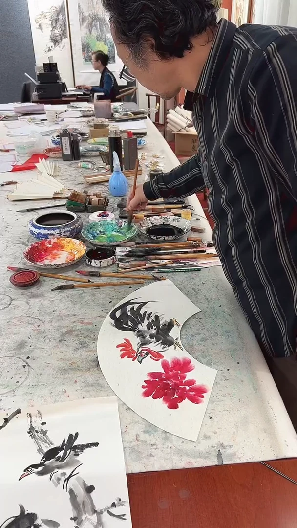 国画李火庆/国画/画心