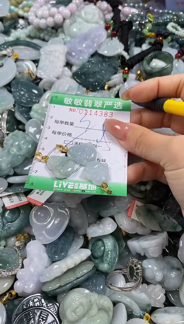 【闪购商品】翡翠颈饰未镶嵌闪购0114383多样性发其一