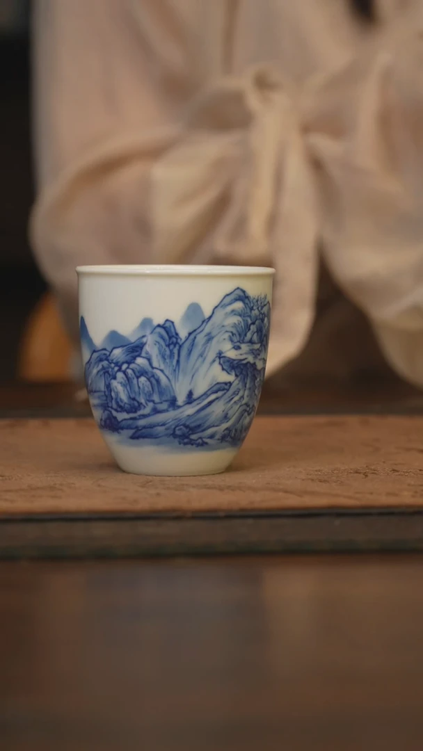 瓷片柴窑青花破价福利
