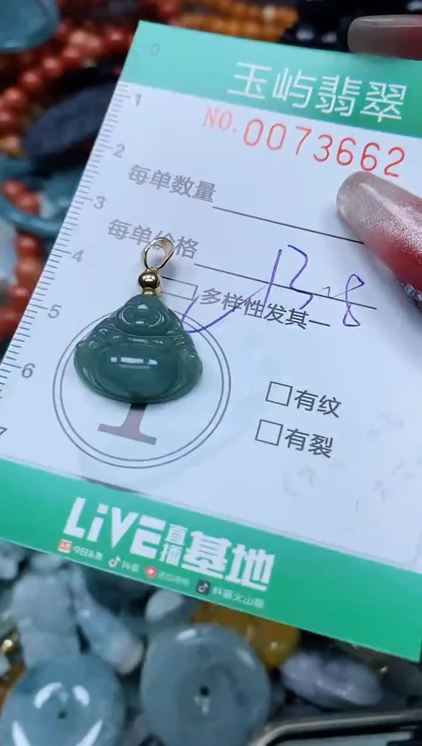 【闪购商品】翡翠颈饰未镶嵌闪购0073662多样性发其一