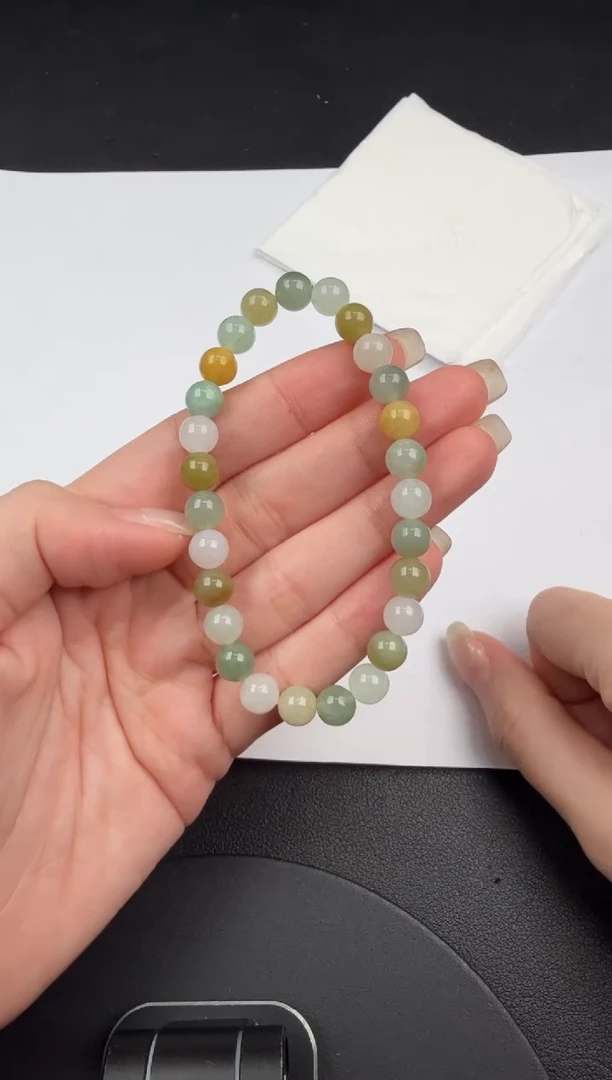 未镶嵌手串翡翠翡翠饰品-100