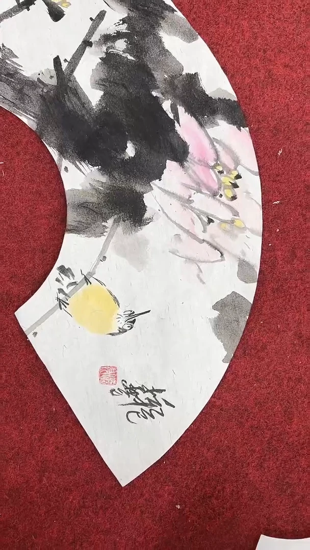 国画李少波/国画/花鸟