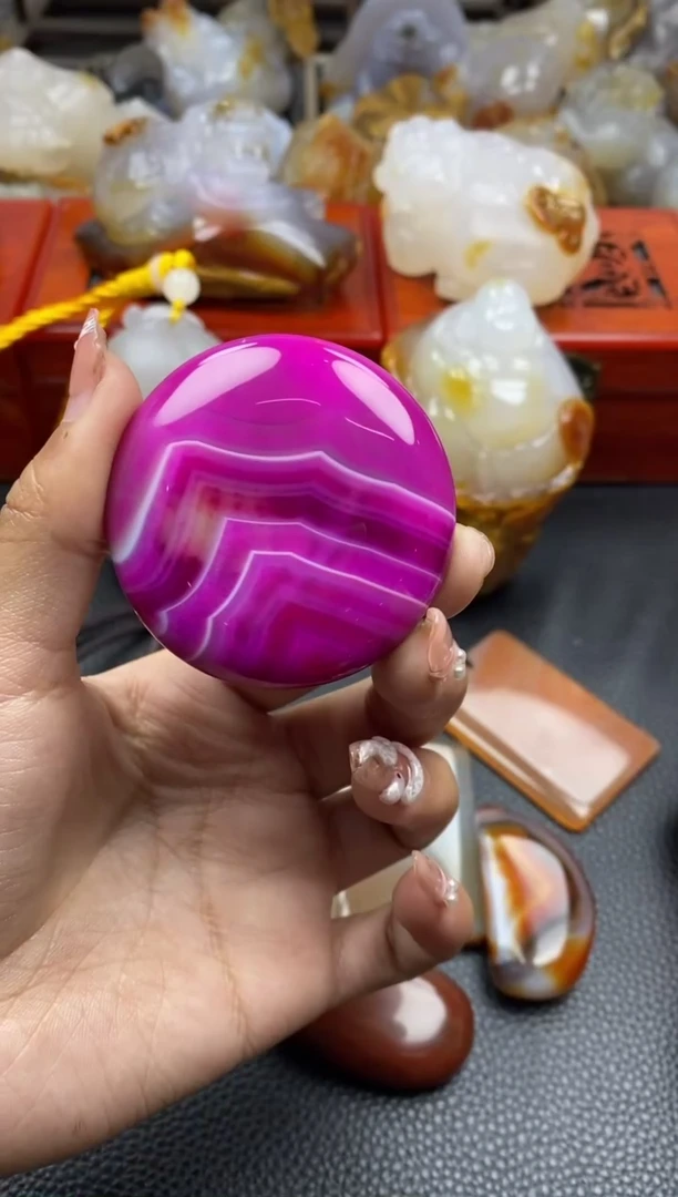 【闪购商品】玛瑙/玉髓手把未镶嵌00