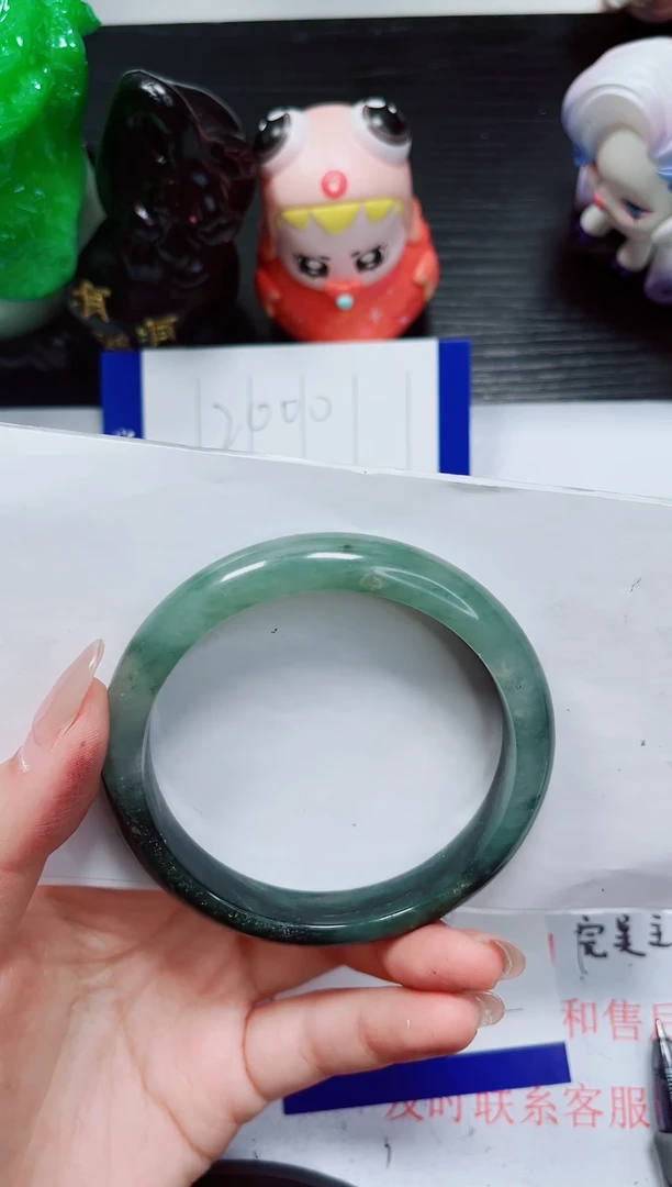 石英质玉手镯未镶嵌272圈口：56.2