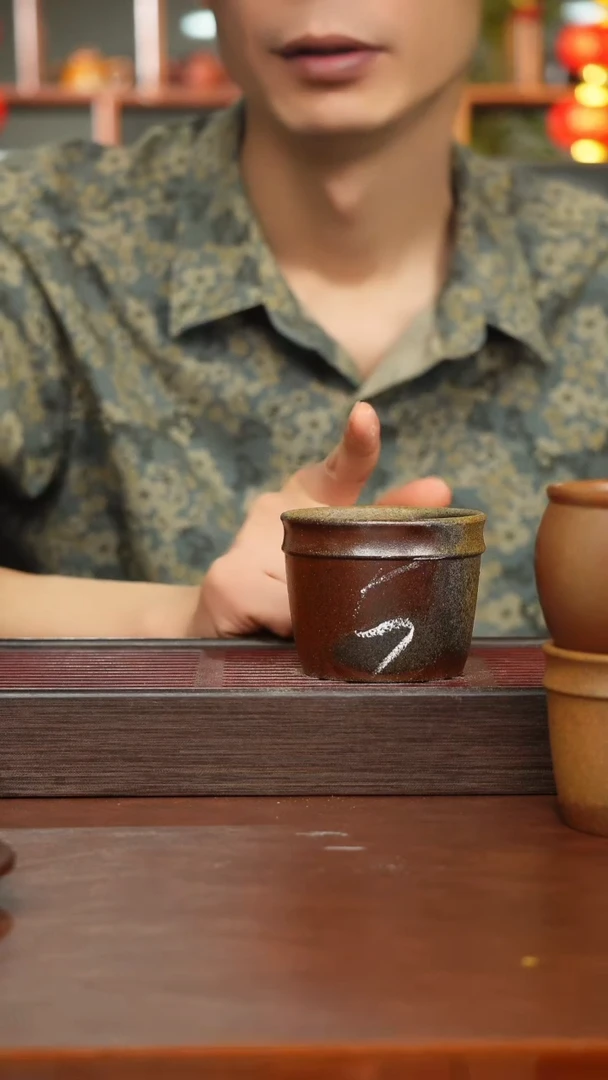 茶杯紫砂柴烧主人杯备注5