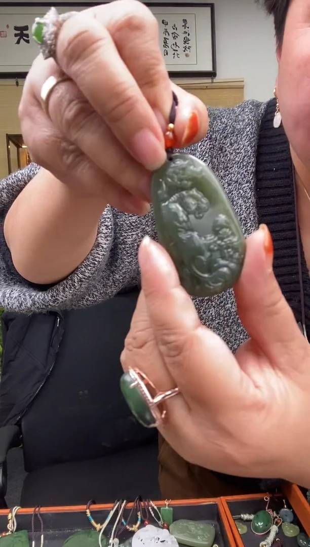 颈饰未镶嵌和田玉多样性发一  23