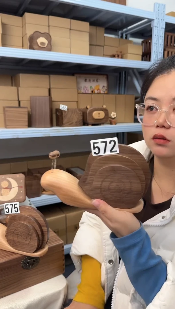 木572乌檀木实木蜗牛大号杯垫