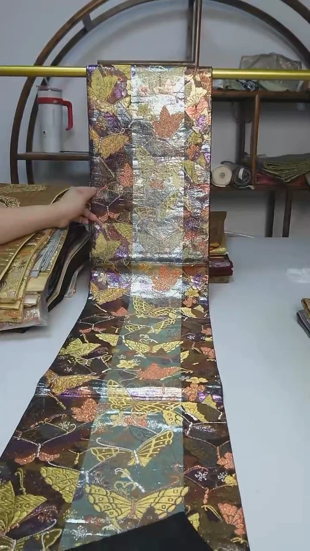 织绣113西阵织六通蝴蝶