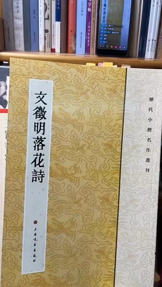 文征明落花诗 上海书画