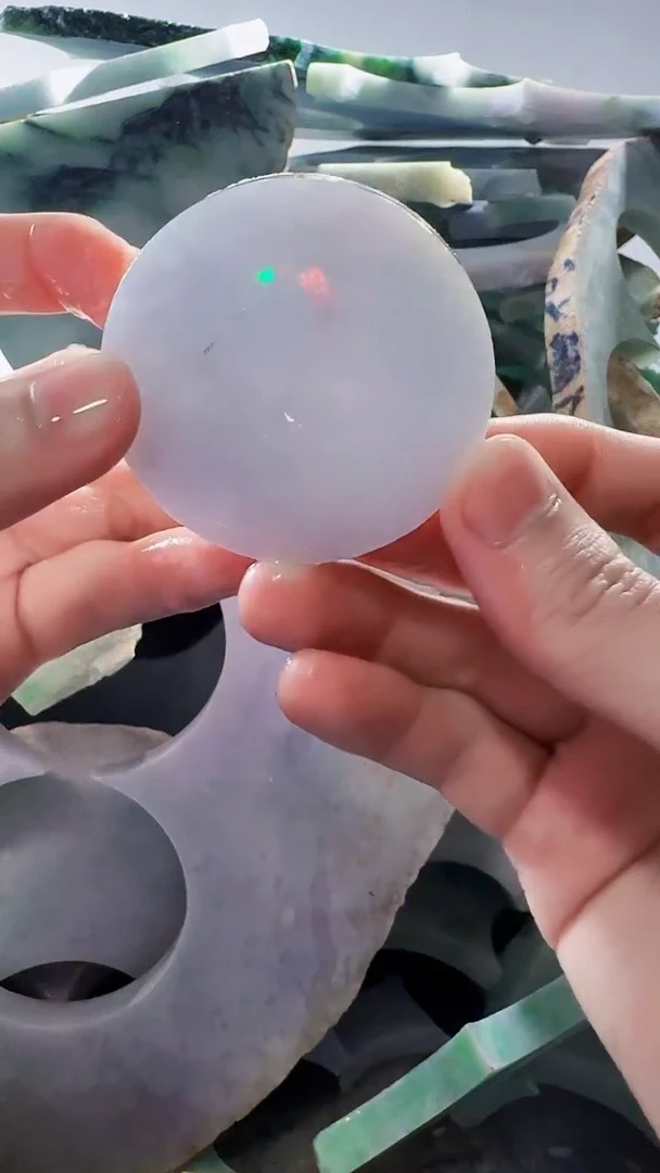 裸石翡翠缅甸翡翠A货文2110