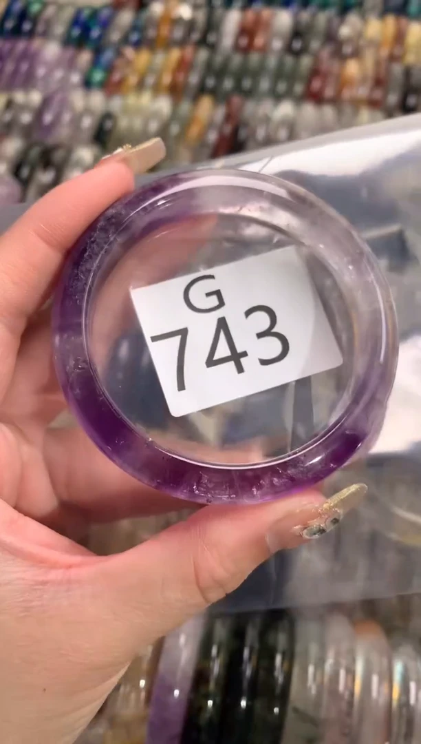 【闪购商品】水晶水晶手镯未镶嵌743-56