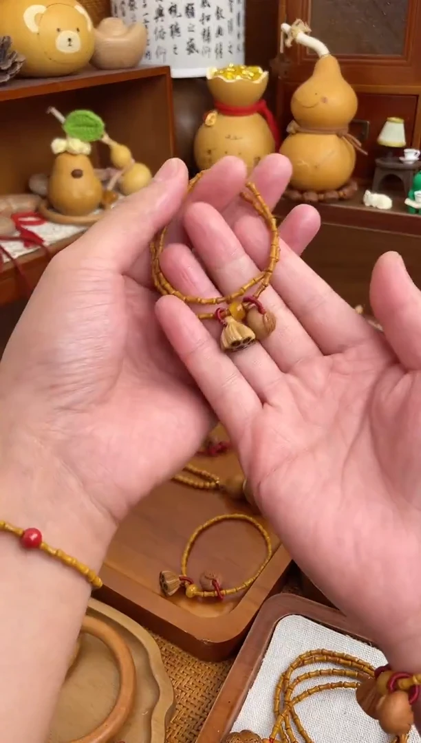竹节手串一物一拍好运连连双圈