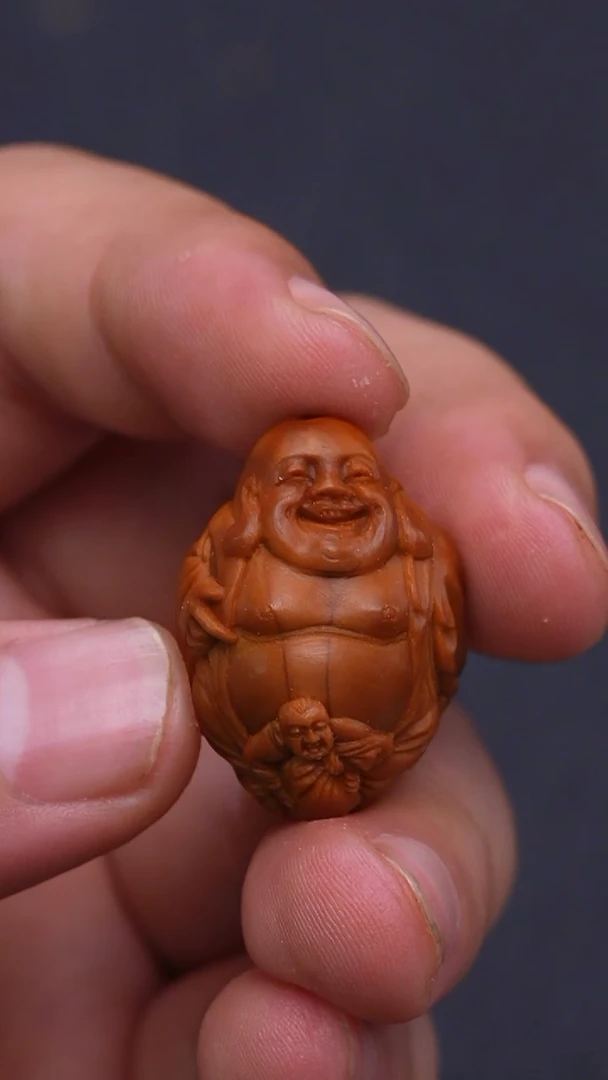 手串/手链橄榄核回血陶丽华本工苏作纯刀童子弥勒单件