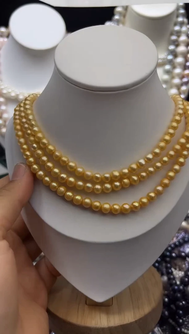 淡水珍珠未镶嵌颈饰多人