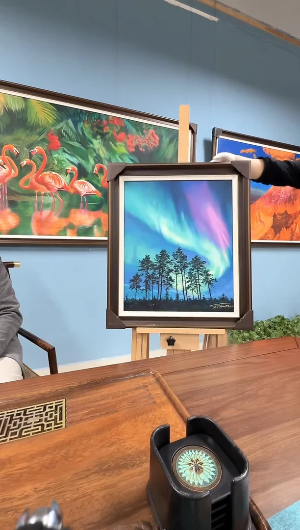 油画10极光-陶宗建-油画