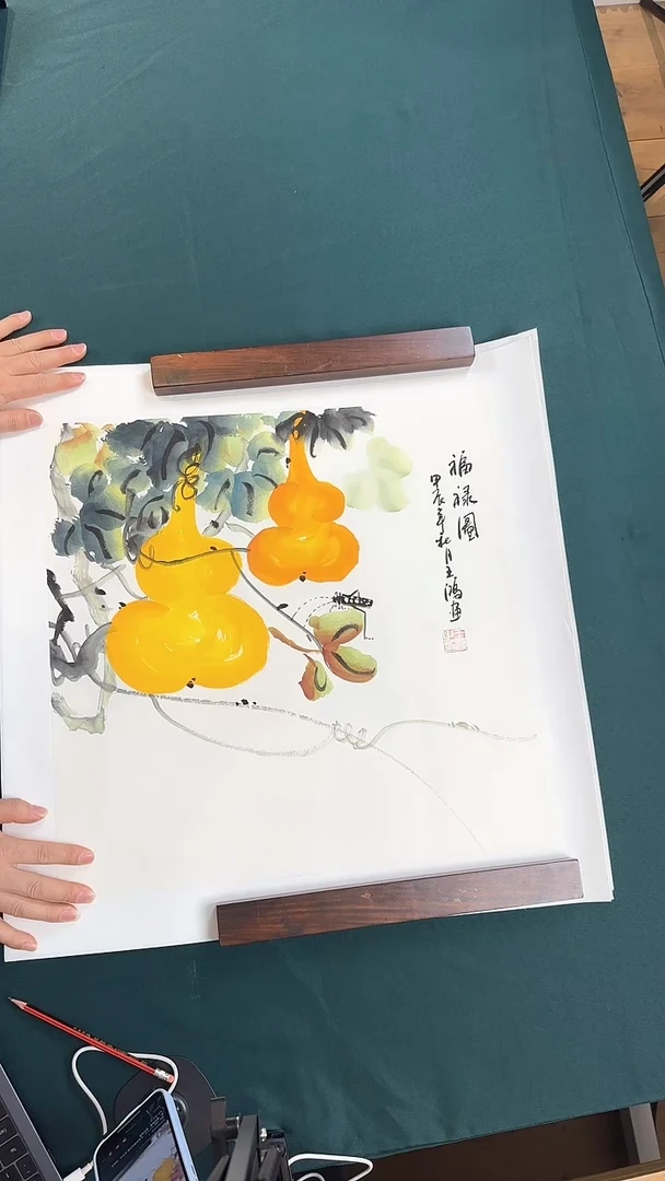 【闪购商品】国画老师手写手绘葫芦