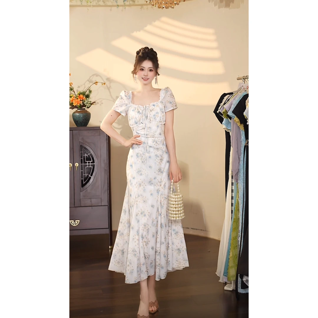 瑞瑞定制-1432（仲夏之梦）P128连衣裙