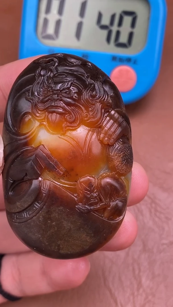 颈饰未镶嵌和田玉笑**湖3213