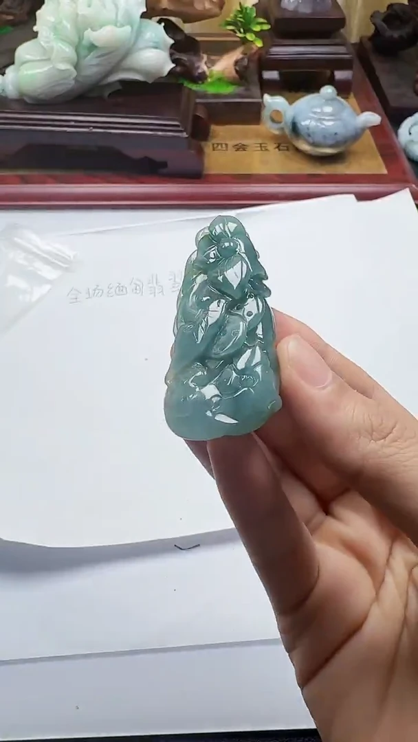 吊坠(不含链)未镶嵌翡翠1