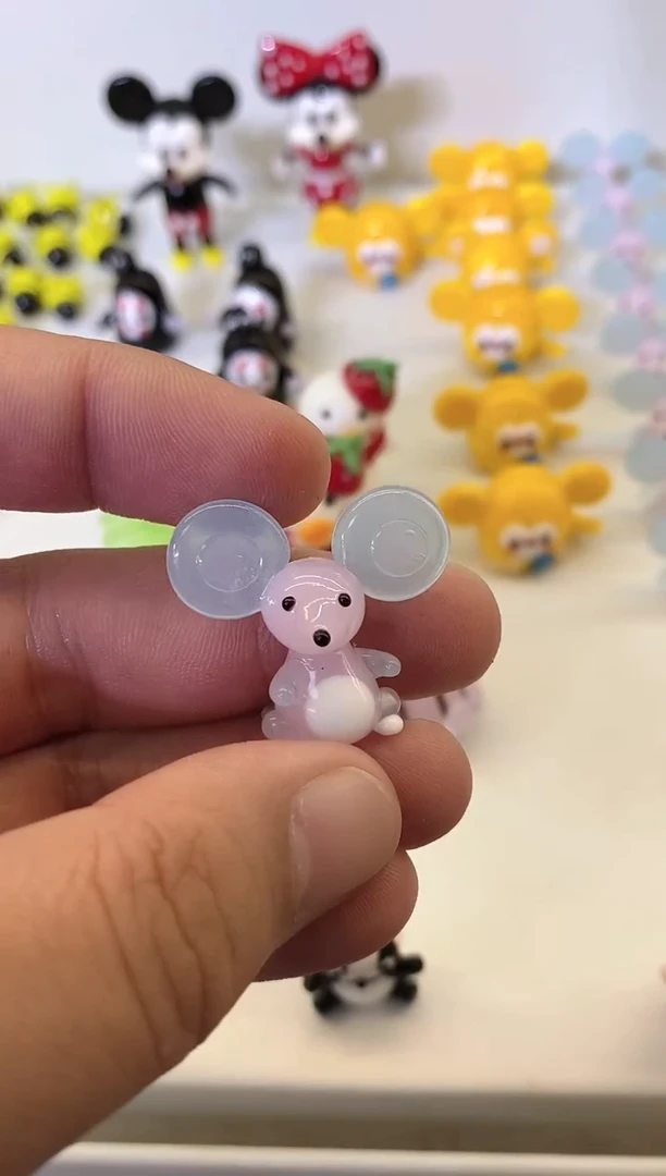 琉璃手工艺品老鼠