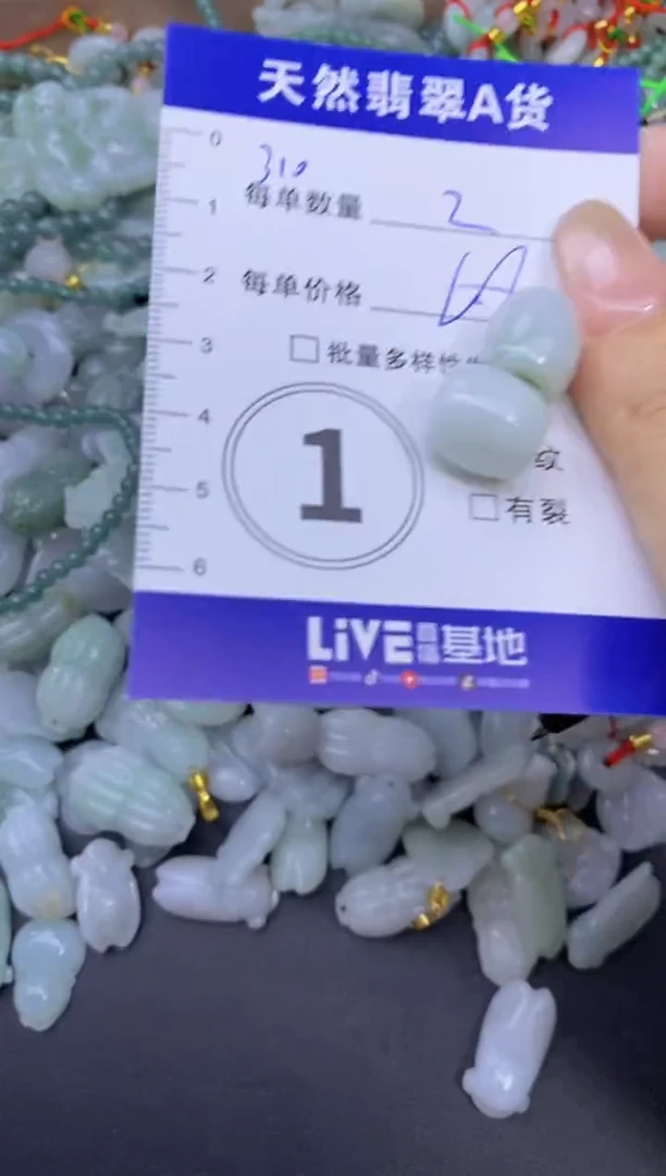 颈饰未镶嵌翡翠天然翡翠A货批量多样性发一件
