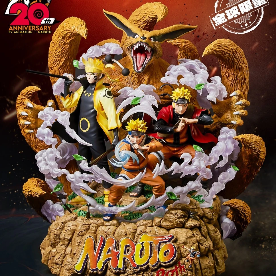 「优品潮玩」海洋堂x都爱漫 1/6 鸣人成长Ver.火影忍者疾风传20周年