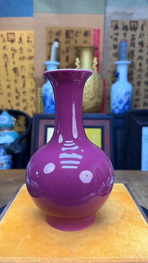 【闪购商品】瓶景德镇陶瓷客厅摆件胭脂